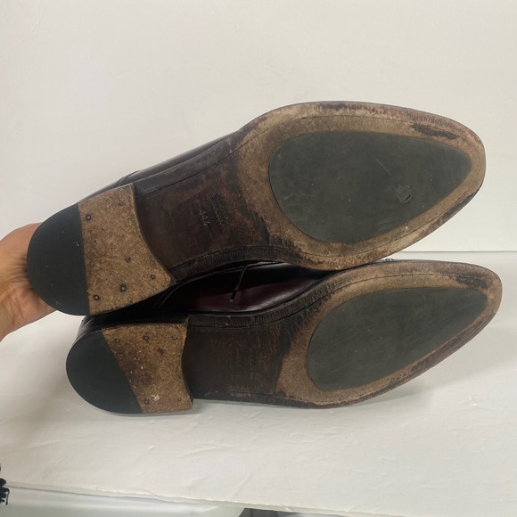 Suitsupply Oxford Shoe EU 44.5‎ US 11.5 Leather Cap Toe Italian Heritage Luxury